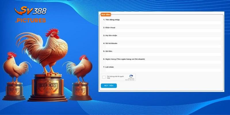 Cần đảm bảo điều kiện khi rút tiền SV388