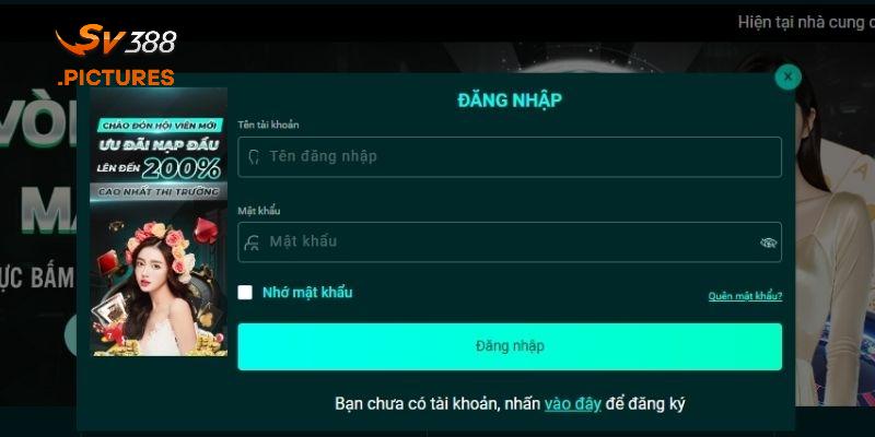 Người chơi có thể gặp phải một số lỗi khi đăng nhập SV388